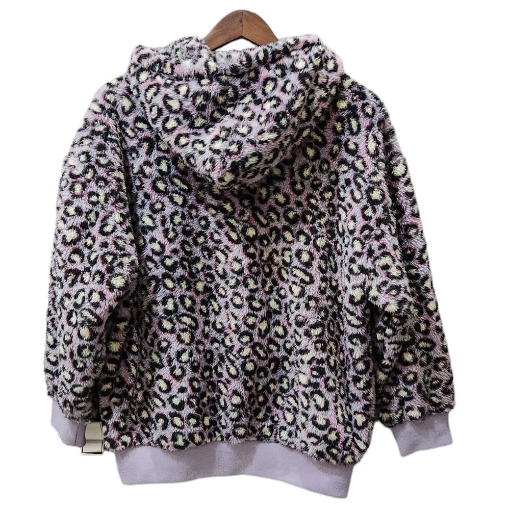 NWT UGG Fluffy Soft Furry Loyra Sherpa Hoodie With Drawstrings Longsleeve XS - Picture 5 of 9